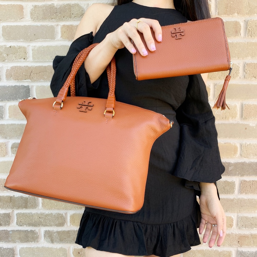 Gaby’sBags👜💕 Tory Burch Slouchy Satchel + Wallet - Picture 3 of 7